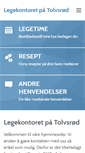 Mobile Screenshot of legekontoret.com